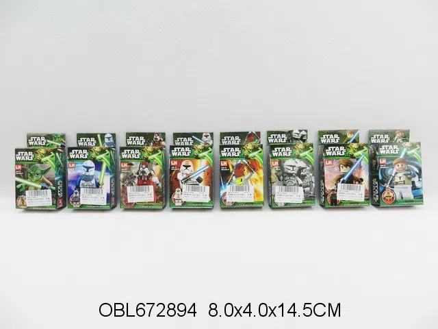 益智星球大战积木套装 8款混装_OBL672894