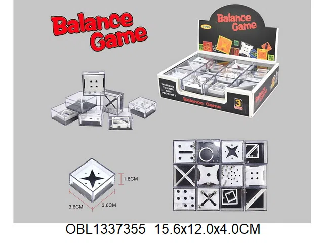 益智平衡游戏盒 12款混装 24个装1展示盒_OBL1337355