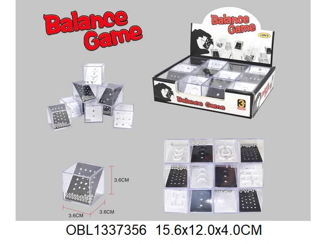 益智平衡游戏盒 6款混装 12个装1展示盒_OBL1337356