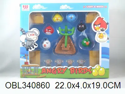 打猴子愤怒的小鸟游戏套装_OBL340860