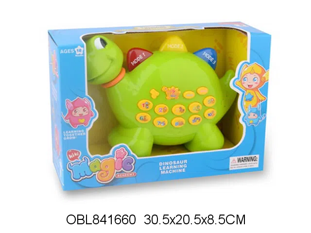 恐龙学习机带灯光音乐 无包电_OBL841660