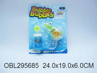 惯性泡泡枪明苯带灯 包电 白蓝2色混装_OBL295685