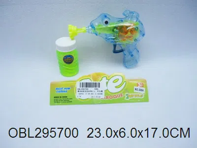 惯性明苯泡泡枪带灯光  包电 白蓝2色混装_OBL295700