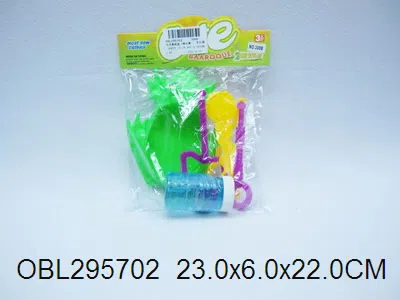 泡泡青蛙盘 4条吹具_OBL295702
