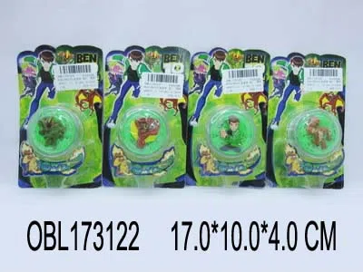 BEN10强闪灯溜溜球 双灯光 4款混装_OBL173122