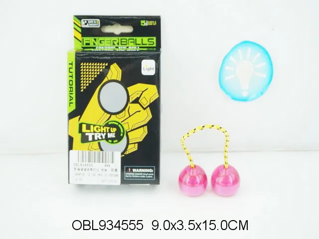手指溜溜球带灯光 包电  4色混装_OBL934555