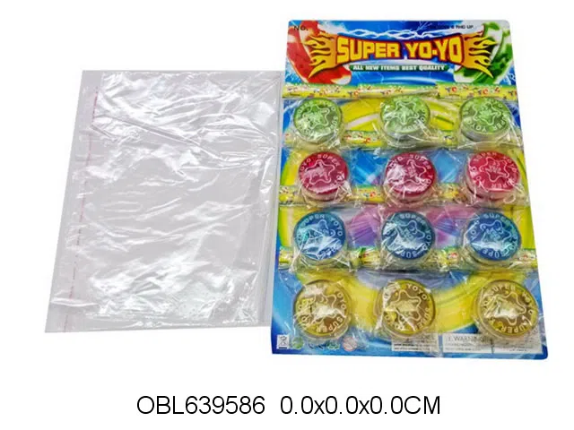 12个庄灯光离合溜溜球 包电 白袋加贴板_OBL639586