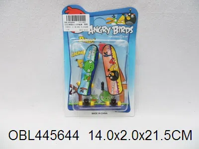 2只庄愤怒的小鸟手指滑板车_OBL445644
