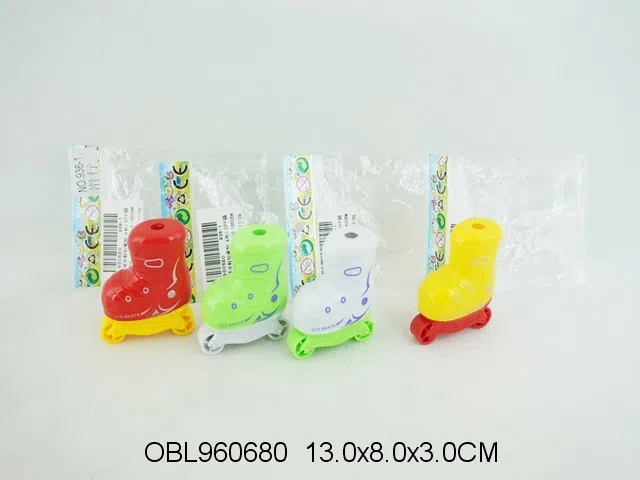 滑行溜冰鞋铅笔刨 4色混装_OBL960680