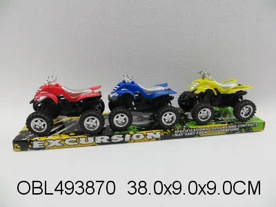 3只庄滑行沙滩摩托车 3色混装_OBL493870