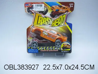 滑行橙色弹跳车带灯光声音 包电_OBL383927