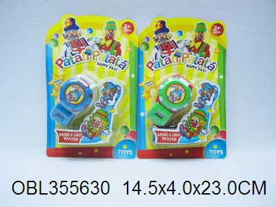 PATATI PATATA电子手表带灯光IC 现实真实时间 包电 2款混装_OBL355630