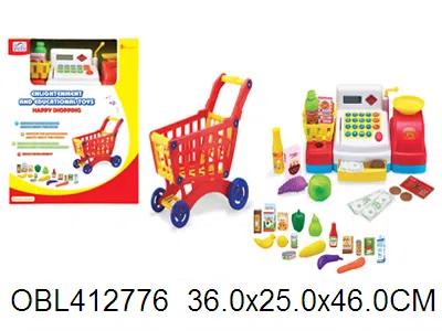 收银机带推车 收银机带计算机 无包电_OBL412776