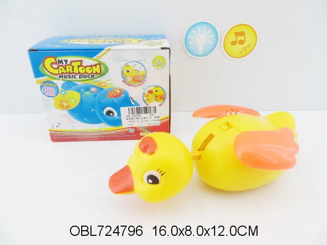 电动鸭子带灯光音乐 无包电_OBL724796