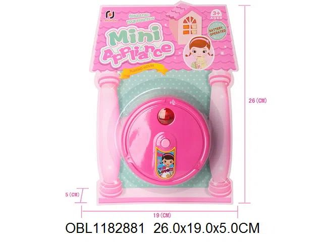 电动扫地机带灯光音乐 3*AA电池无包电_OBL1182881