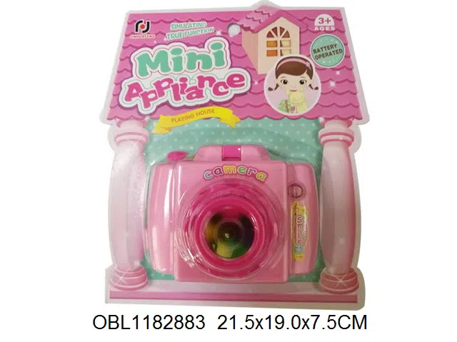 电动相机带灯光音乐 3*AA电池无包电_OBL1182883