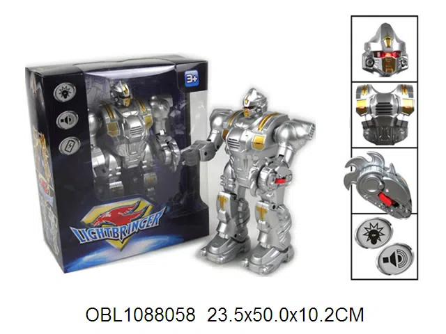 电动机器人带灯光音乐 无包电_OBL1088058