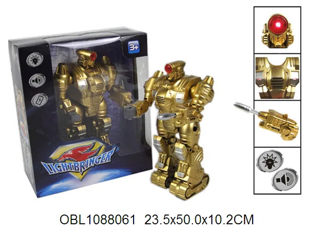 电动机器人带灯光音乐 无包电_OBL1088061