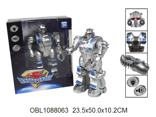 电动机器人带灯光音乐 无包电_OBL1088063