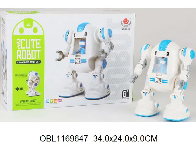 自装电动丑萌机器人 无包电  2AA_OBL1169647