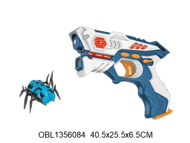 电动枪带灯光声音配蜘蛛带灯光    枪3*AA无包电  蜘蛛配USB_OBL1356084