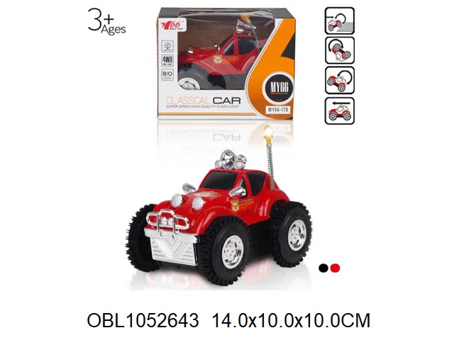 电动翻斗车带灯光音乐 无包电 2色混装_OBL1052643