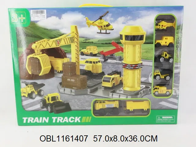 电动火车轨道套装 无包电 1*AA电池_OBL1161407