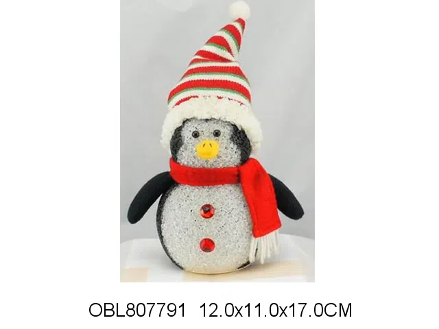 圣诞雪人带灯光 LED灯 包电_OBL807791