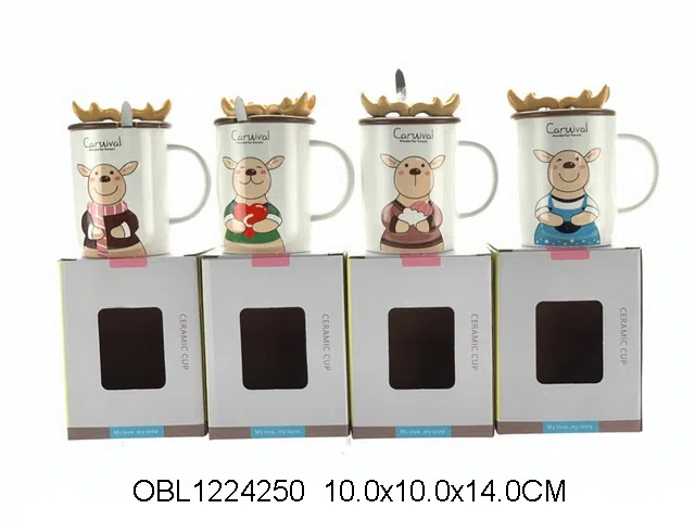 陶瓷杯 4款混装_OBL1224250