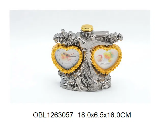 双桃心闹钟 1粒AA无包电_OBL1263057