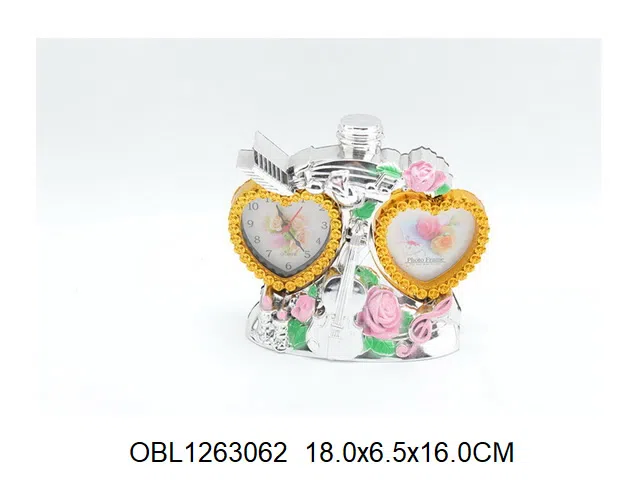 双桃心闹钟 1粒AA无包电_OBL1263062