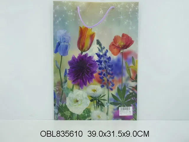 特大号方形花海环保礼品袋 膜袋/12个_OBL835610