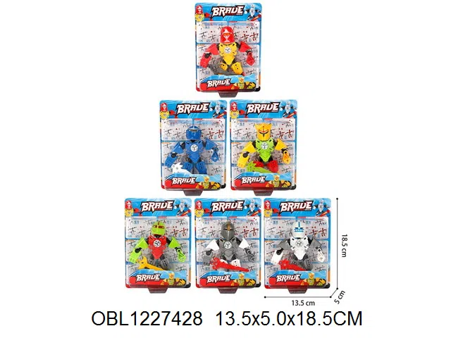 拼装机器人战士 6款混装_OBL1227428