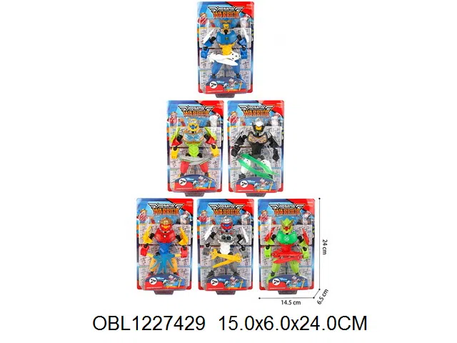 拼装机器人战士 6款混装_OBL1227429