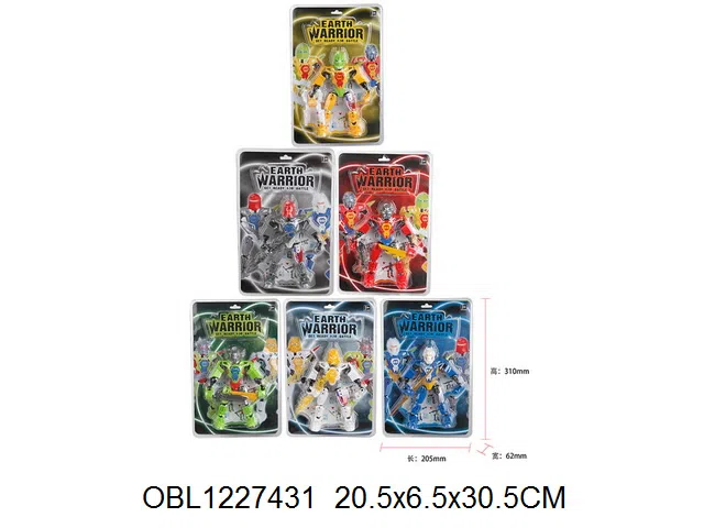 拼装机器人战士 6款混装_OBL1227431