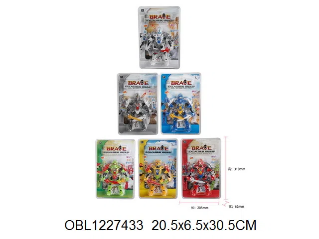 拼装机器人战士 6款混装_OBL1227433