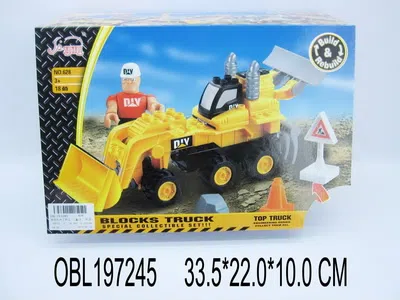 自装积木工程车  1盒18PCS_OBL197245