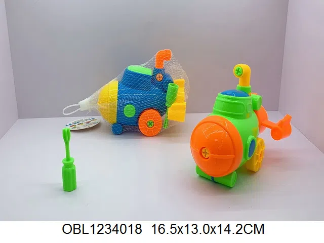 拆装卡通潜水艇 4色混装_OBL1234018