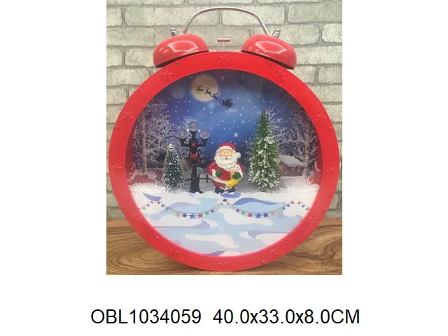 圣诞飘雪摆饰品带灯光音乐配USB线  无包电池_OBL1034059