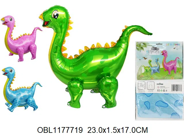 剑龙铝膜气球  2色混装_OBL1177719