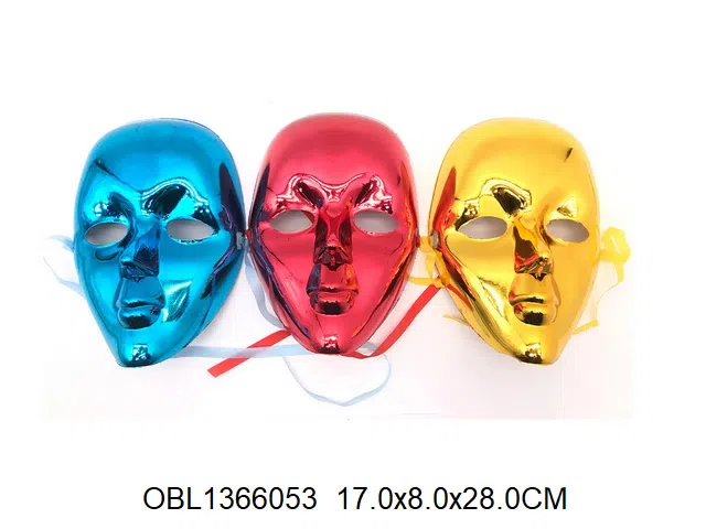 电镀面具  3色混装_OBL1366053