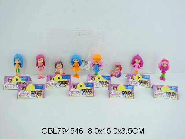 8袋庄3寸草莓公主公仔_OBL794546