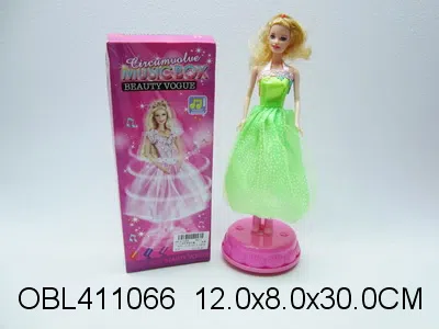 11.5寸实身芭芘带音乐盒_OBL411066