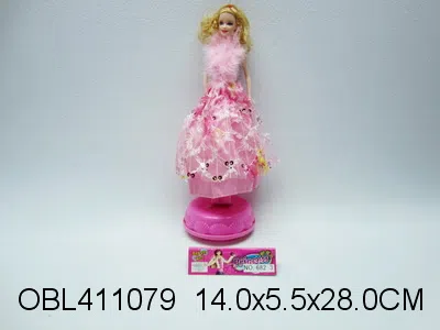 11.5寸实身芭芘带音乐盒_OBL411079