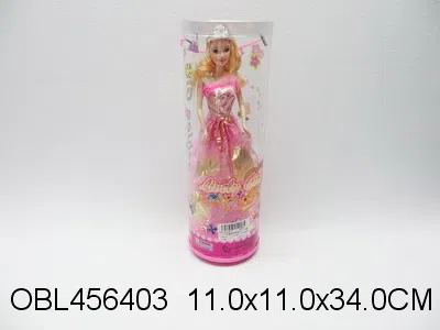 11.5寸实身芭芘音乐盒 衣服1款3色混装_OBL456403