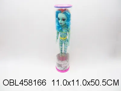 18寸空身僵尸芭芘带音乐盒 灯光 衣服1款2色混装_OBL458166