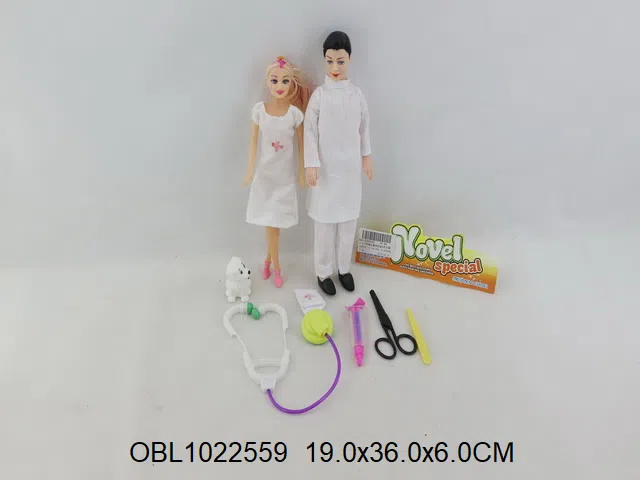 11.5寸空身夫妻芭芘医具套装 主体衣服1款1色_OBL1022559