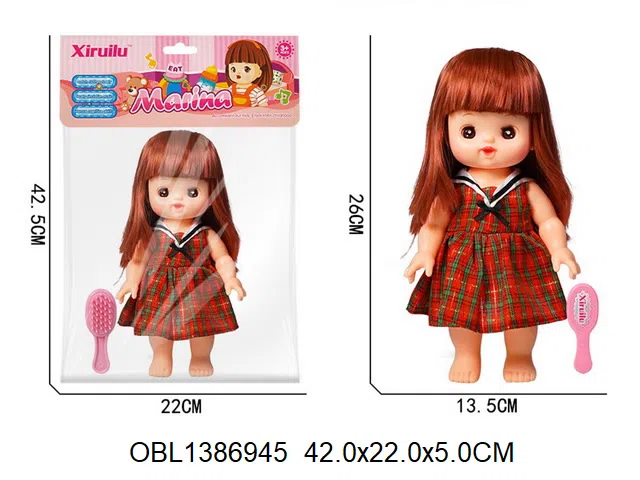 10寸空身公仔带音乐IC配饰品 2*AG13包电    主体衣服1款1色_OBL1386945