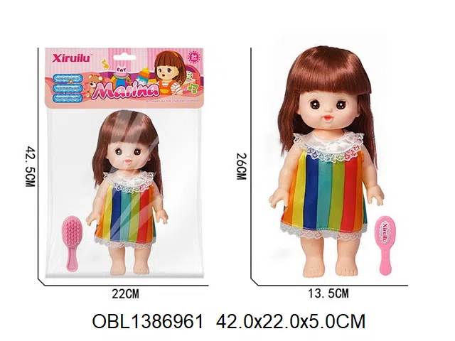 10寸空身公仔带音乐IC配饰品 2*AG13包电    主体衣服1款1色_OBL1386961