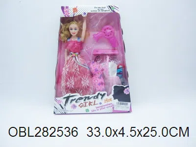 9寸空身芭芘 2款混装1款2色_OBL282536